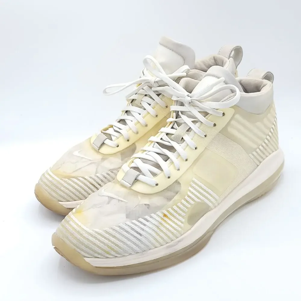 Nike Lebron X JE Icon QS White Sail Summit AQ0114-101 men's size 11
